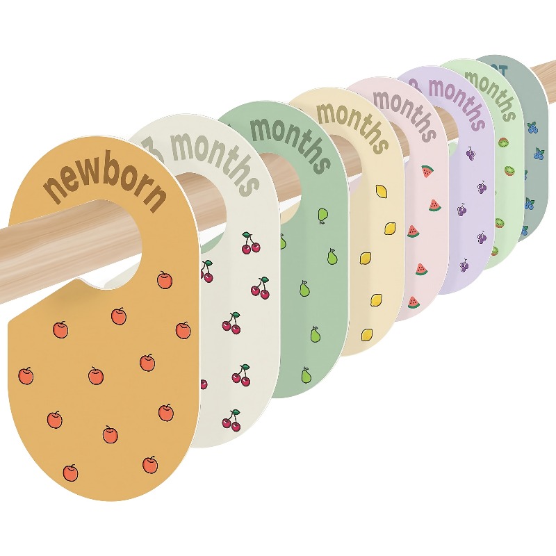 Baby Nursery Wardrobe - 8 adet Bebek Dolap Bölücüler Kreş