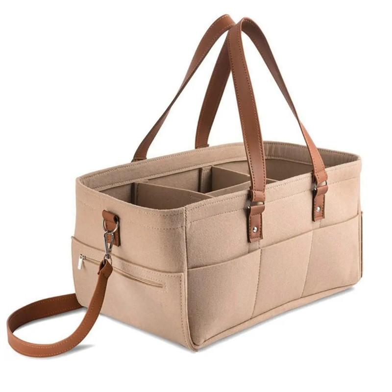 Baby Bag Nursery - Bebek Keçe Depolama Kreş Organizatör Sepeti