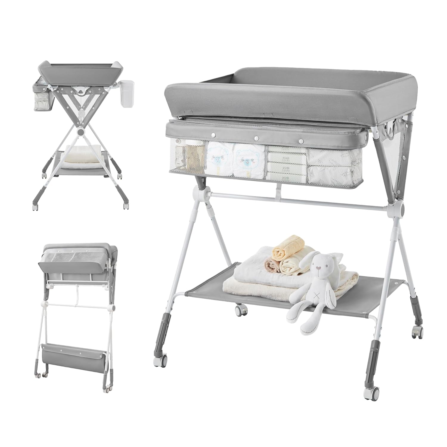 Baby Nursery Table - KUB Taşınabilir Bebek Alt Değiştirme Masası,