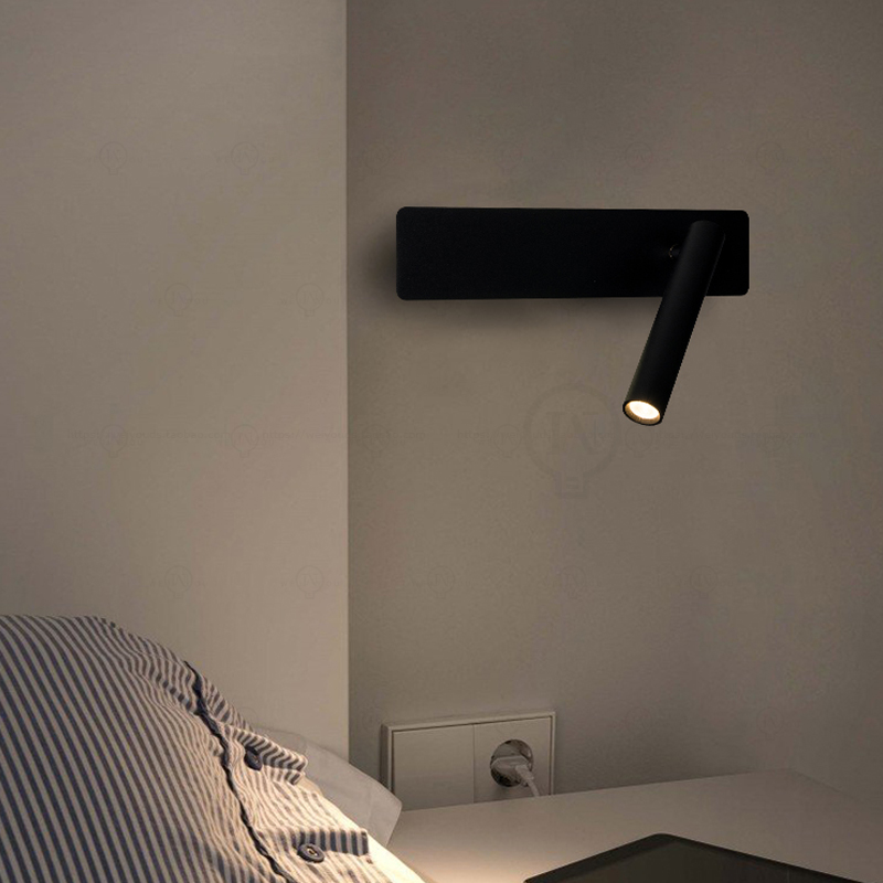 Baby Nursery Wall Lights - Beyaz İskandinav LED Başucu Okuma Duvar