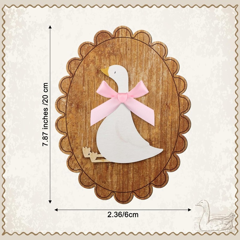 İlginç Vintage Ahşap Kaz Duvar - Baby Nursery Vintage Decor incelemesi ve fiyatı