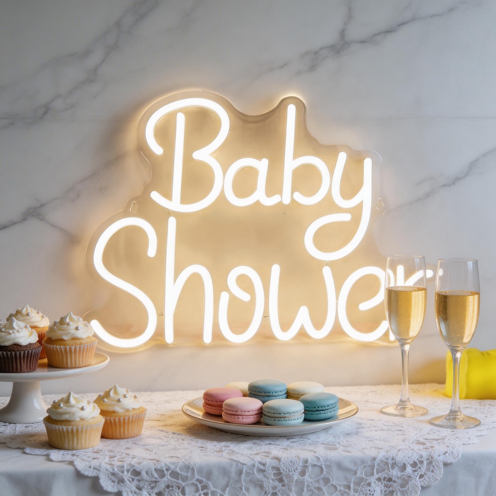Bebek Mevlidi LED Neon Tabelal - Baby Nursery Wall Lights incelemesi ve fiyatı