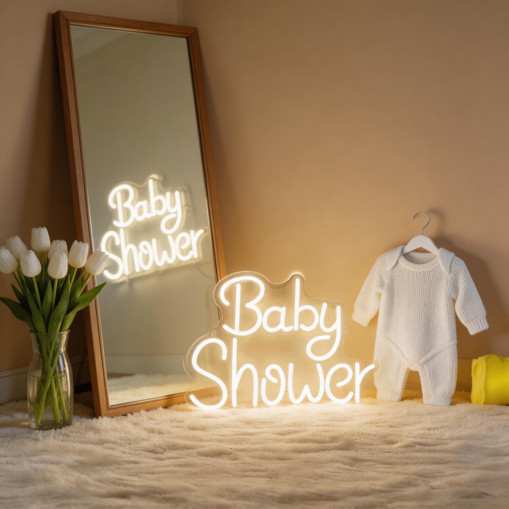Bebek Mevlidi LED Neon Tabelal - Baby Nursery Wall Lights incelemesi ve fiyatı