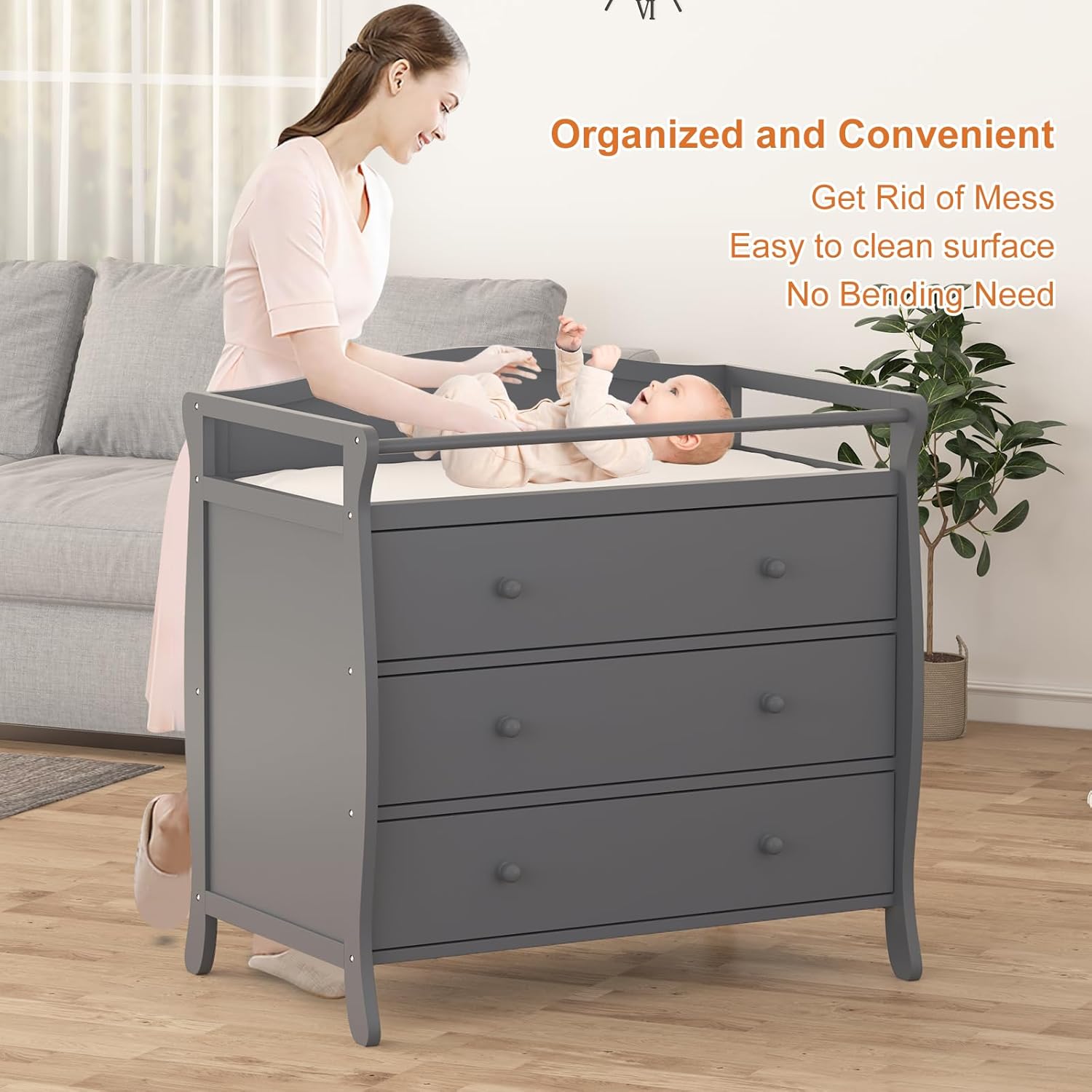 3 Çekmeceli Bebek Alt Değiştir - Baby Nursery Table incelemesi ve fiyatı