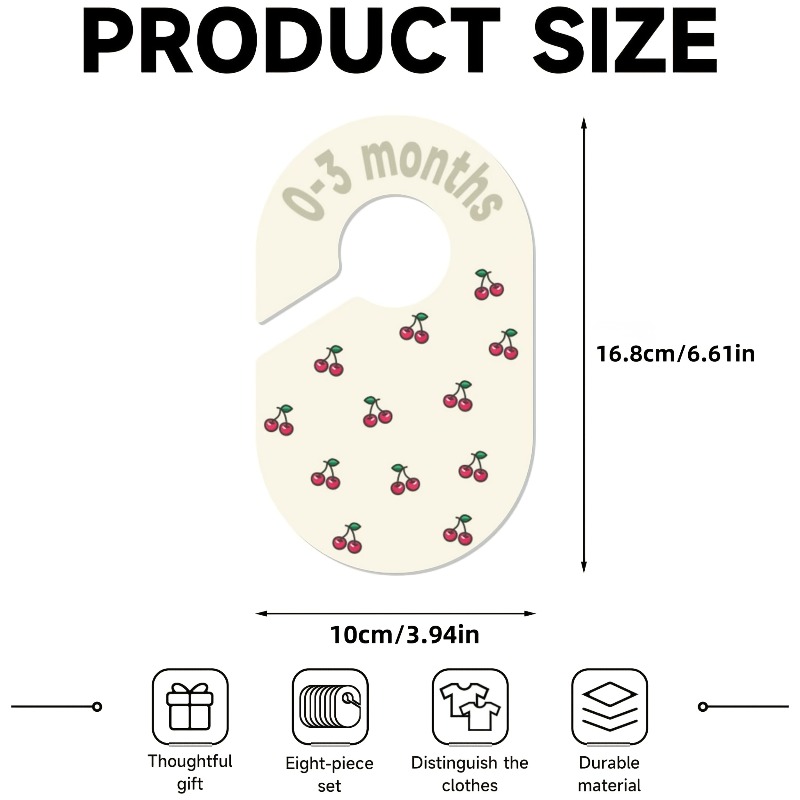 8 adet Bebek Dolap Bölücüler K - Baby Nursery Wardrobe incelemesi ve fiyatı