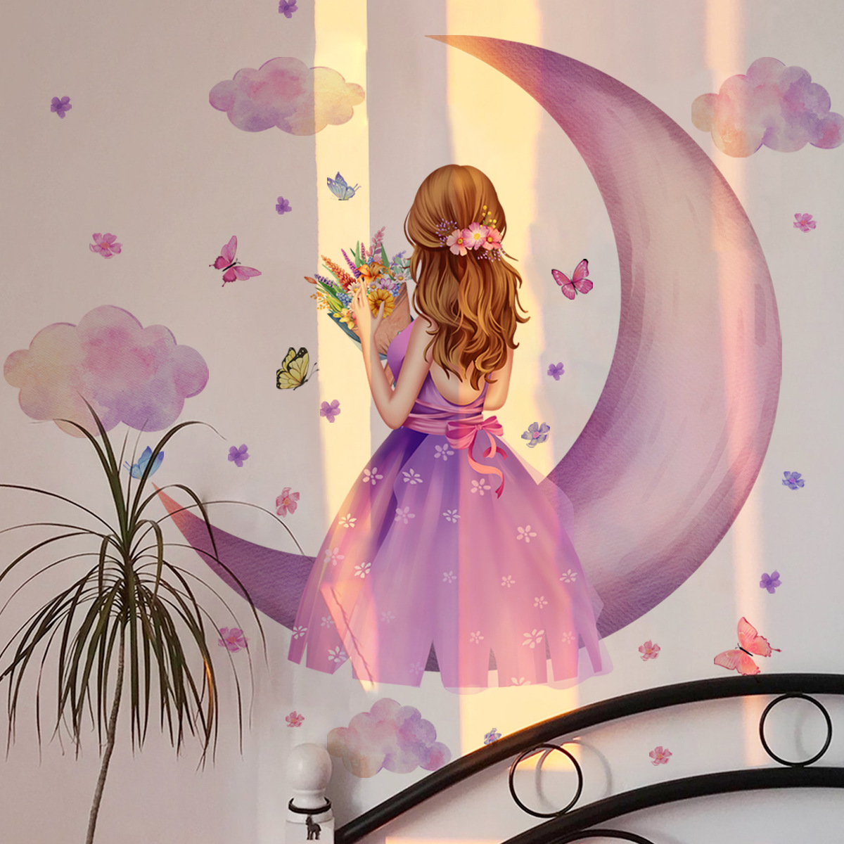 Büyük Kız Vinil Karo Çocuk duv - Baby Nursery Ideas Girl incelemesi ve fiyatı