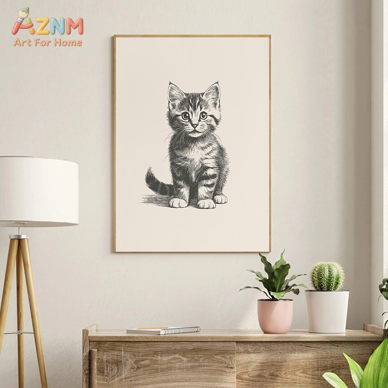 AZNM Vintage Eskiz Bebek Hayva - Baby Nursery Vintage Decor incelemesi ve fiyatı