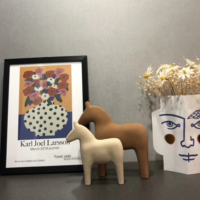 İskandinav Ahşap At Süsleri Mo - Baby Nursery Table incelemesi ve fiyatı