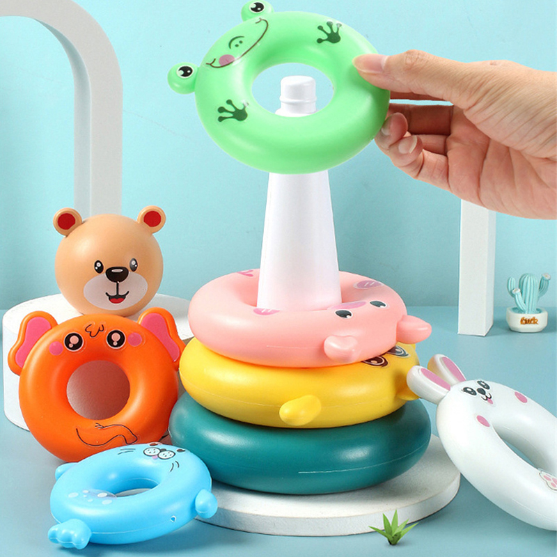 Gökkuşağı istifleme yüzük kule - Baby Nursery Table incelemesi ve fiyatı