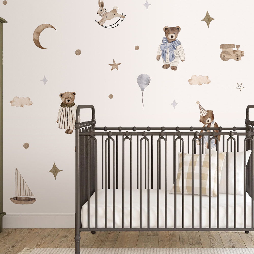 Boho Duvar Çıkartmaları Vintag - Baby Nursery Vintage Decor incelemesi ve fiyatı