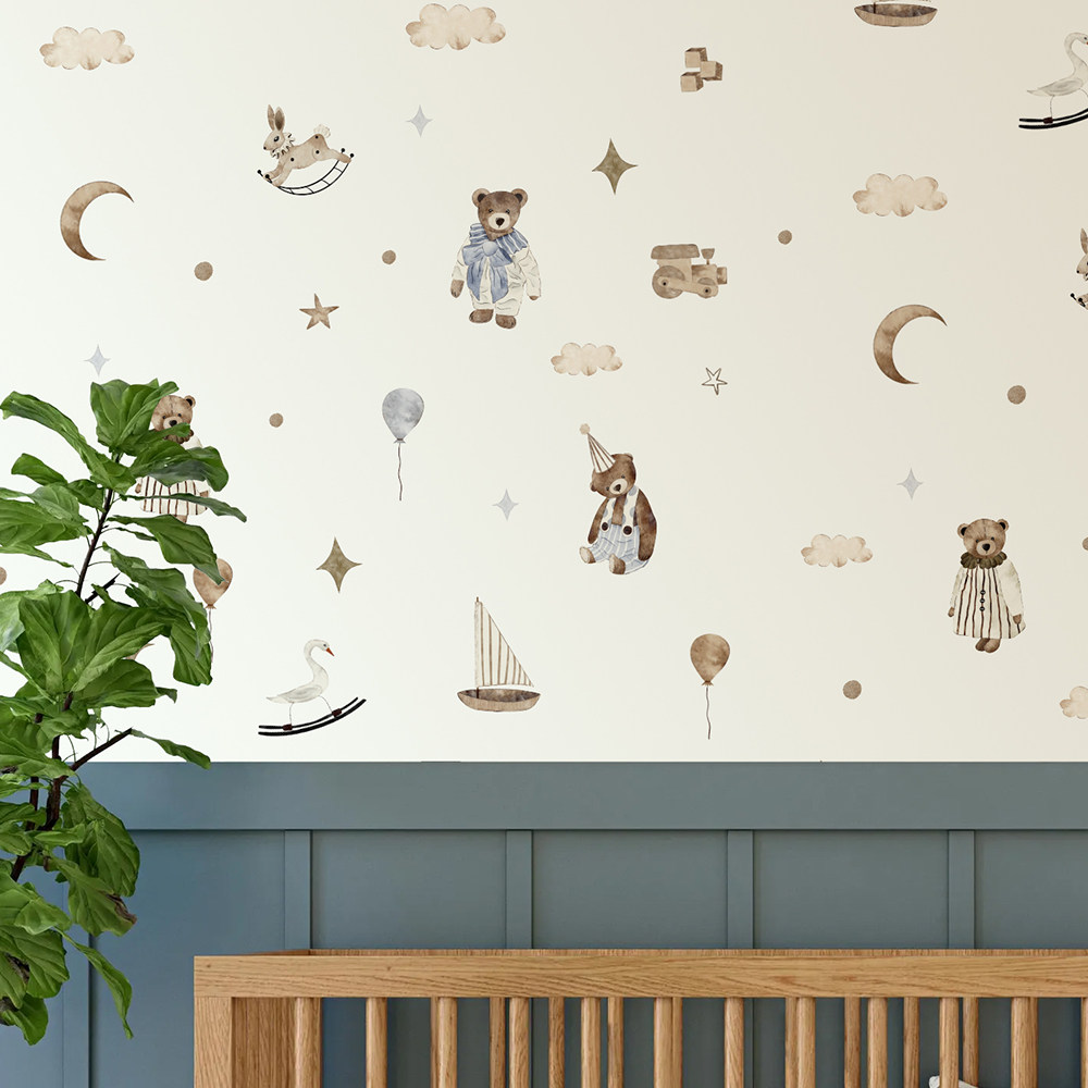 Boho Duvar Çıkartmaları Vintag - Baby Nursery Vintage Decor incelemesi ve fiyatı