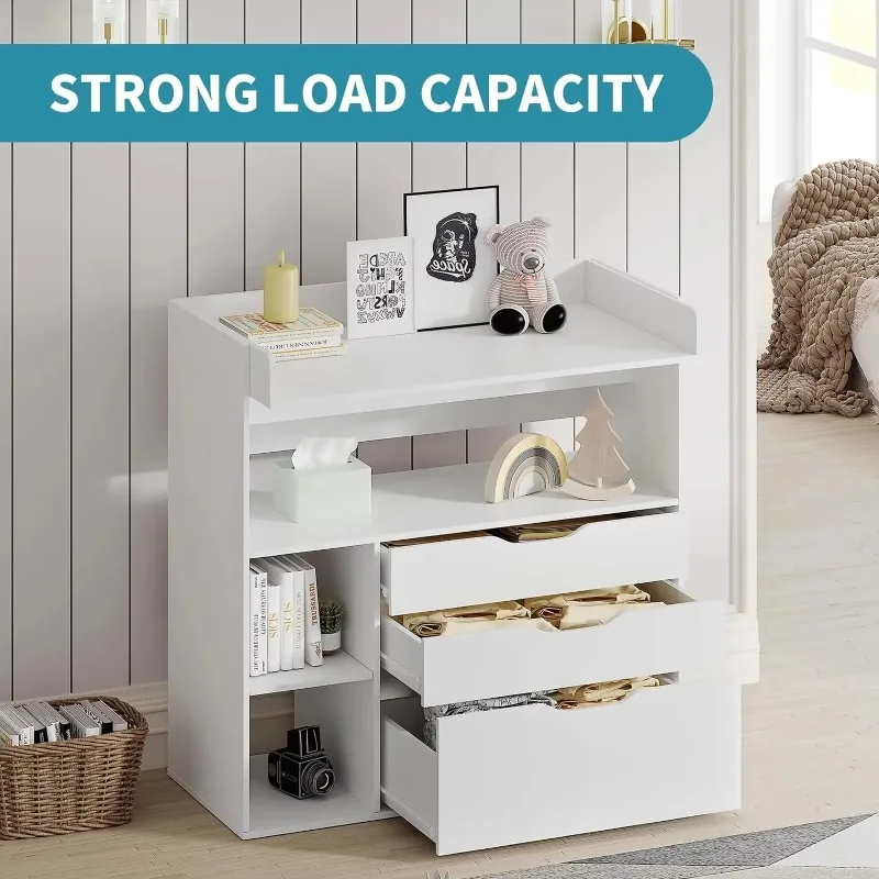 Modern minimalist beyaz MDF be - Baby Nursery Table incelemesi ve fiyatı