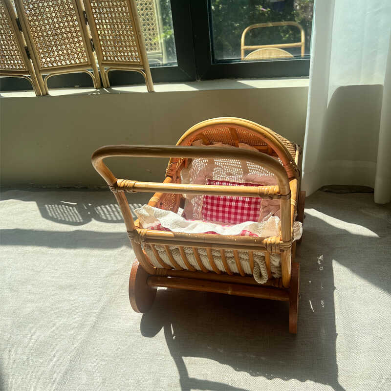 Dokuma Rattan Bebek Arabası Vi - Baby Nursery Vintage Decor incelemesi ve fiyatı