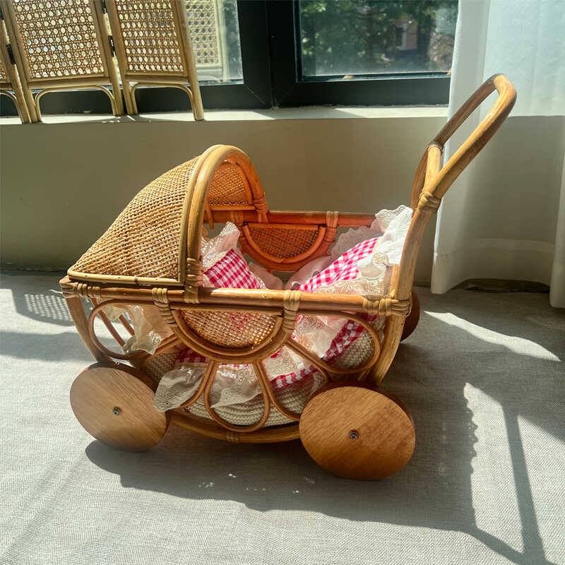 Dokuma Rattan Bebek Arabası Vi - Baby Nursery Vintage Decor incelemesi ve fiyatı