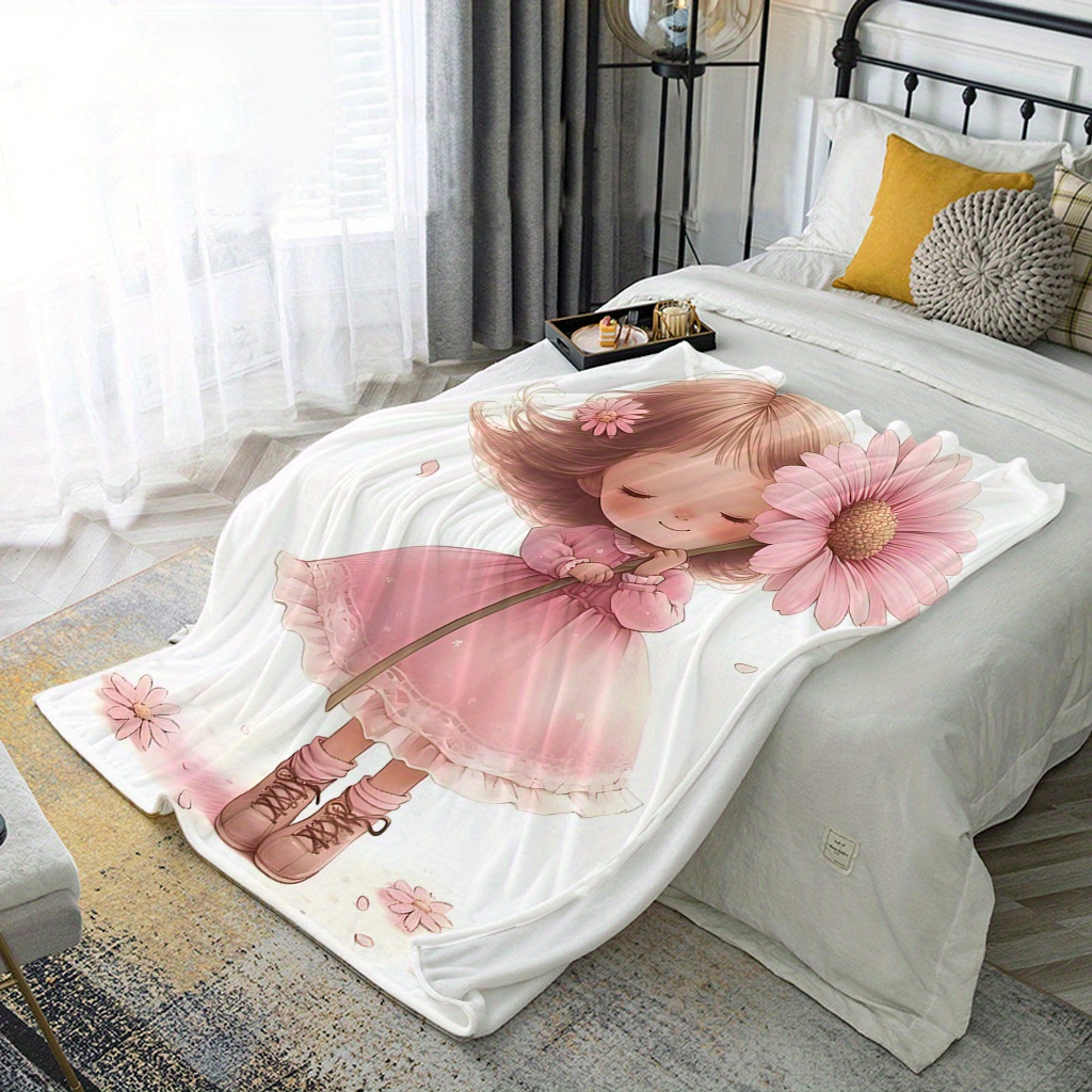 Tatlı Çiçek Karikatür Kız Batt - Baby Nursery Ideas Girl incelemesi ve fiyatı