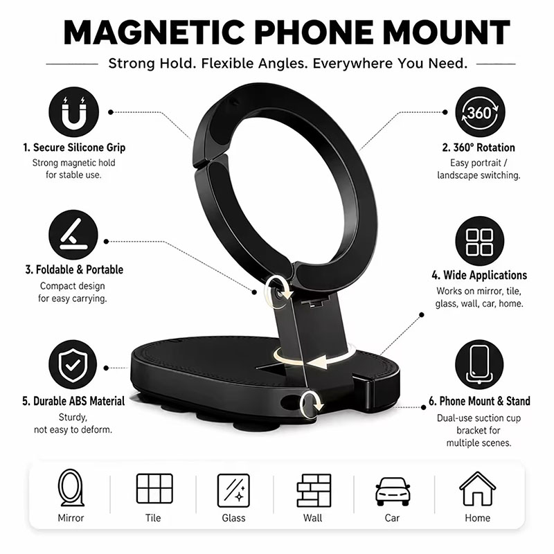 3'ü 1 Arada Manyetik Katlanabi - Mobile Hanger Arm incelemesi ve fiyatı