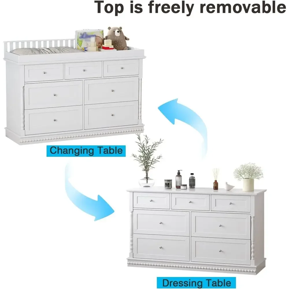 56,5 inç Çıkarılabilir Alt Değ - Baby Nursery Table incelemesi ve fiyatı