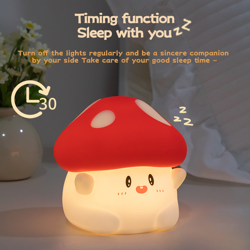 Mantar Gece Lambası LED şarj e - Baby Nursery Table incelemesi ve fiyatı