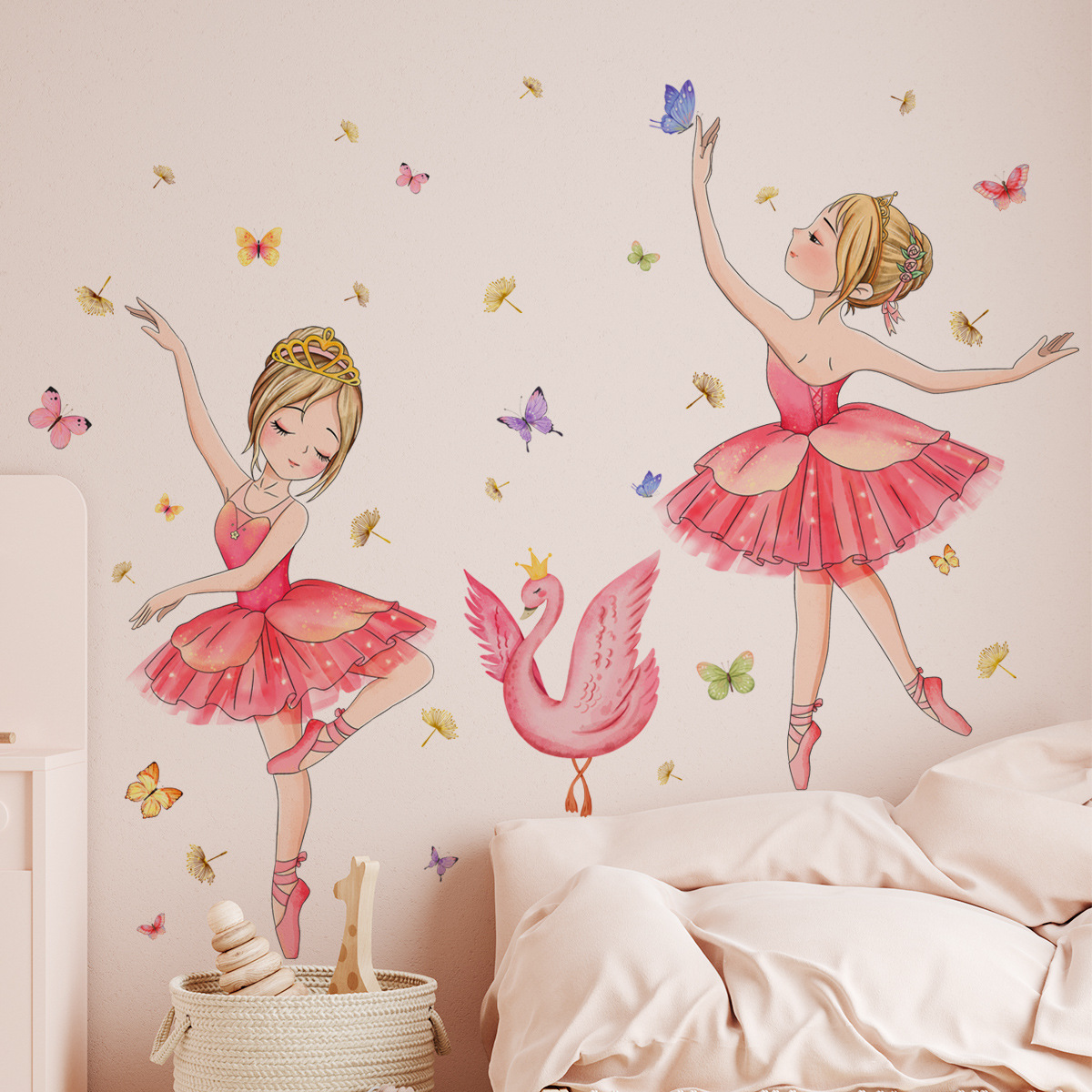 Bale Kız Vinil Çocuk duvar çık - Baby Nursery Ideas Girl incelemesi ve fiyatı