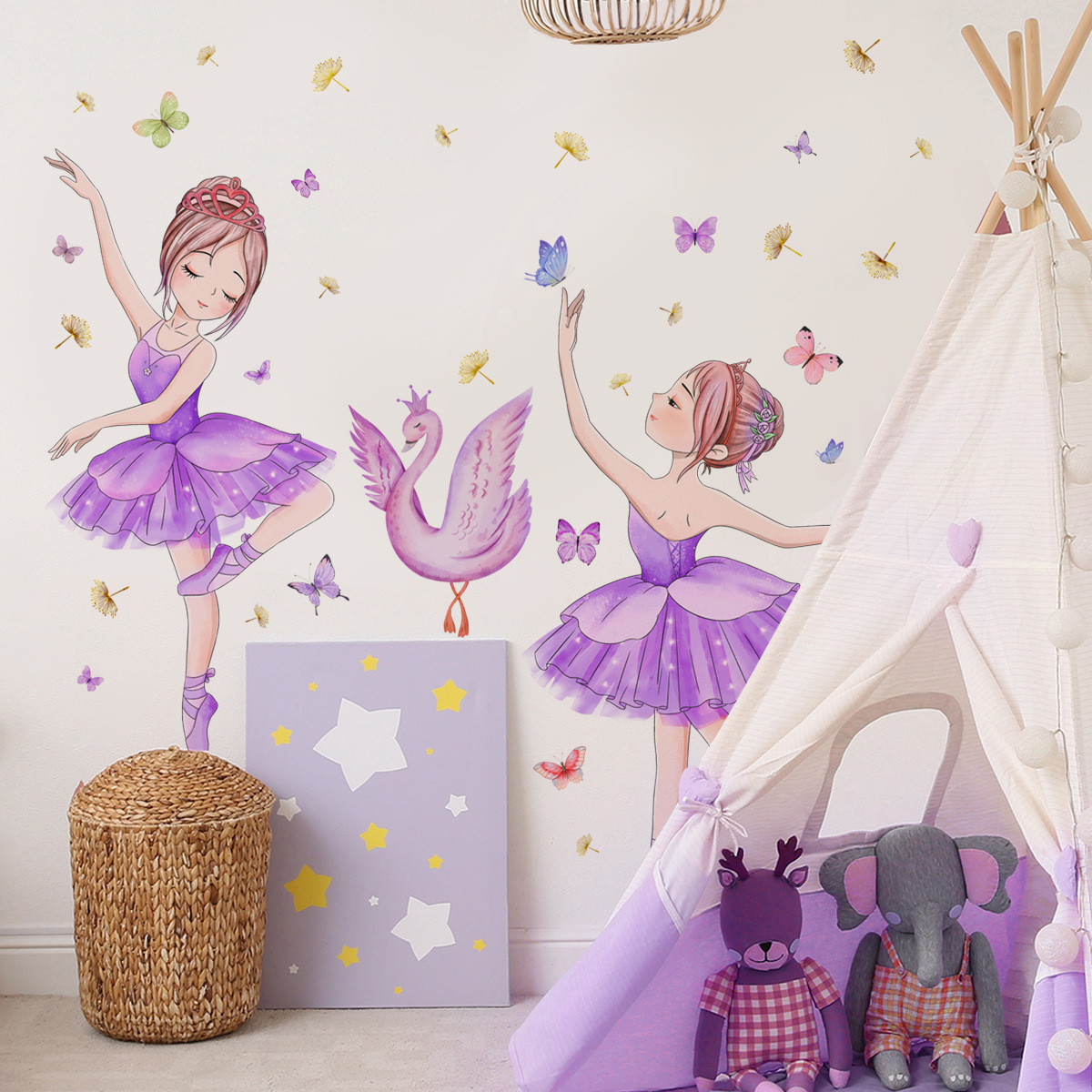 Bale Kız Vinil Çocuk duvar çık - Baby Nursery Ideas Girl incelemesi ve fiyatı