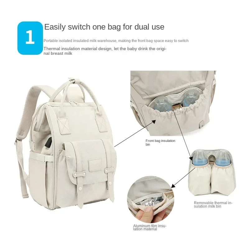 Bebek Nappy çanta mumya çanta  - Baby Bag Nursery incelemesi ve fiyatı